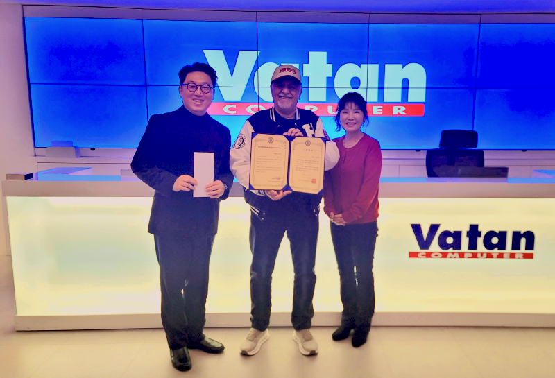 튀르키예 Vatan Computer 하산 바탄 회장 장학금 기탁 이미지